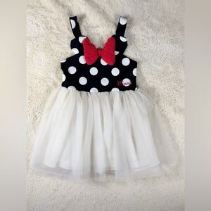 Disney Black and White Polka Dot Dress